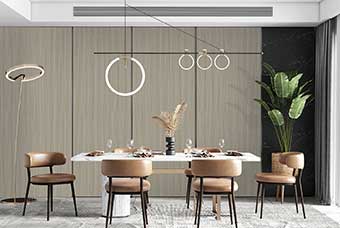 桂林轻奢风格-餐厅