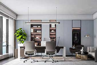 桂林轻奢风格-书房