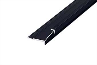 桂林航空纤维墙咔铝合金阳角线（哑黑氧化）